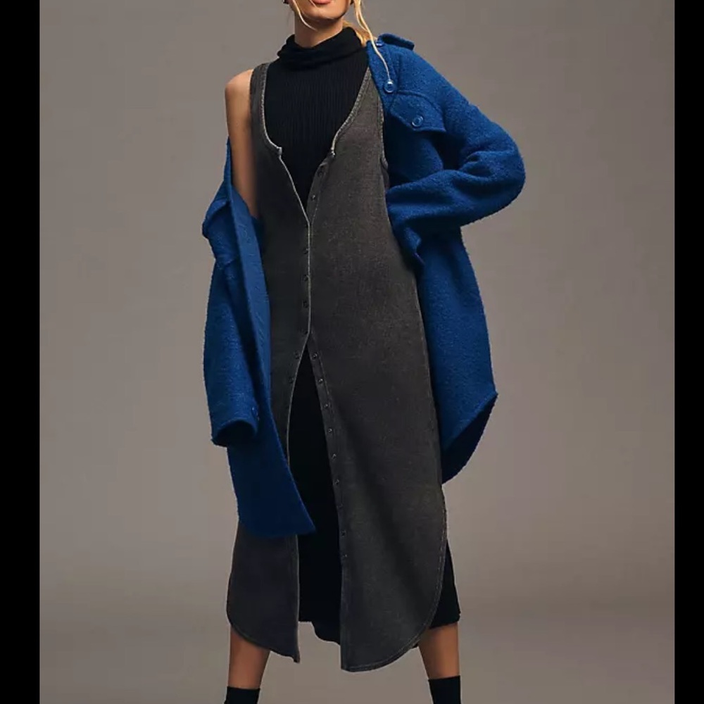 Daily Practice Sundarban waffle knit midi dress